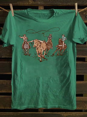 Vintage 90s Western Cowboy T-shirt