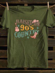 Raised On 90's Country T-Shirt