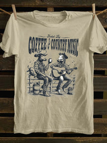 Fueled By Coffee And Country Music T-Shirt
