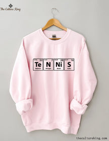 Tennis (Te-N-Ni-S) Periodic Elements Spelling Sweatshirt