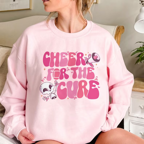Cheer For The Cure Breast Cancer Sweatshirt
