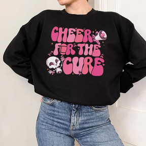 Cheer For The Cure Breast Cancer Sweatshirt