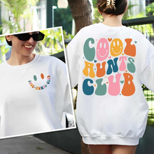 Sweat-shirt tendance Cool Aunts Club