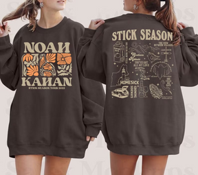 Vintage 2 Sides Stick Season Tour 2023 Sweatshirt