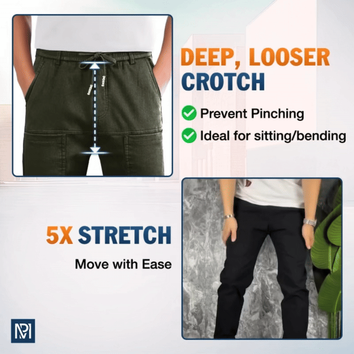 MultiPants - High Stretch Multi-pocket Durable Cargo Pants