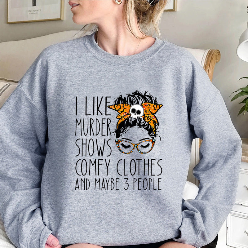 Messy Bun Hair Sweatshirt