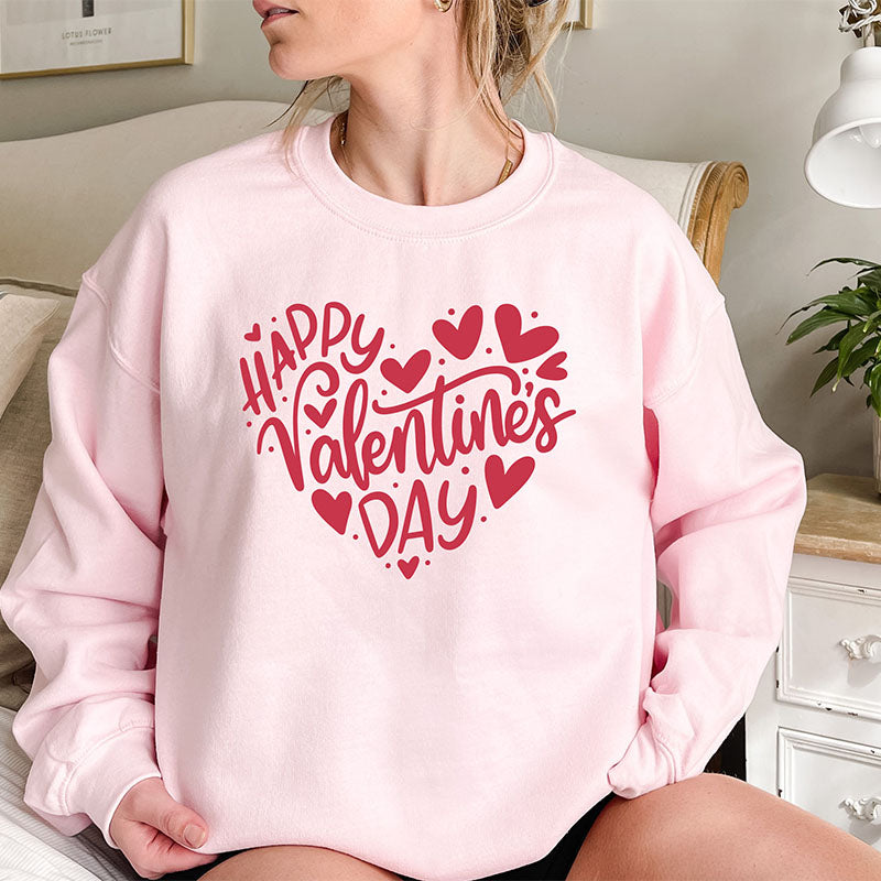 Happy Valentine¡¯s Day Sweet Heart Sweatshirt