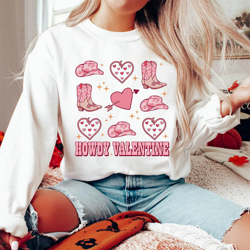 Howdy Valentine Sweatshirt
