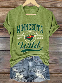 Vintage Minnesota Wild Hockey T-shirt