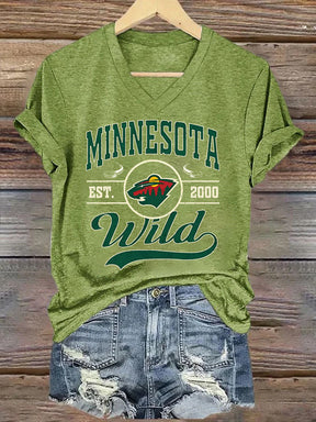 Vintage Minnesota Wild Hockey T-shirt