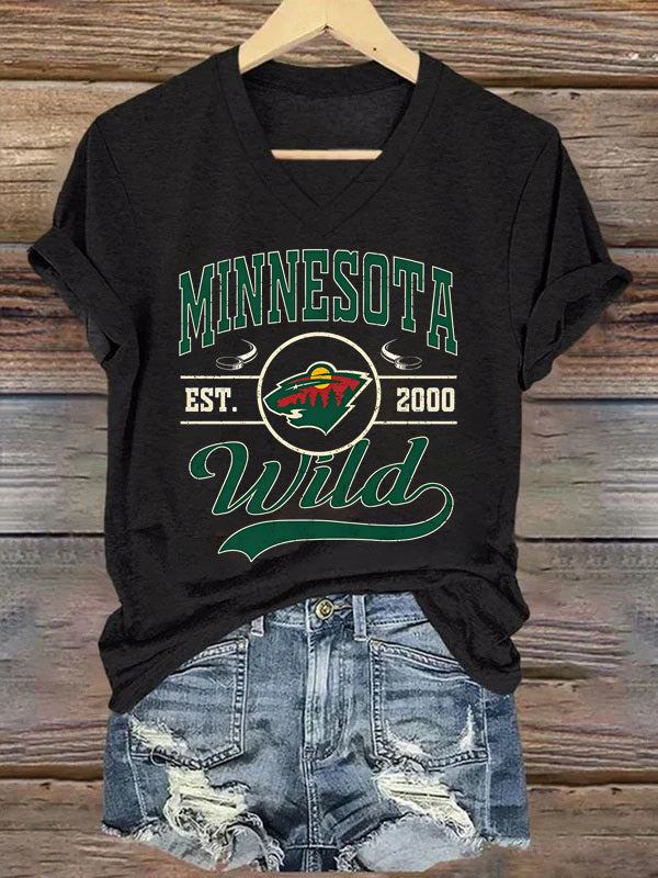 Vintage Minnesota Wild Hockey T-shirt