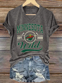 Vintage Minnesota Wild Hockey T-shirt
