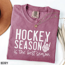 Comfort Colors Hockey Season Is the Best Season T-shirt
