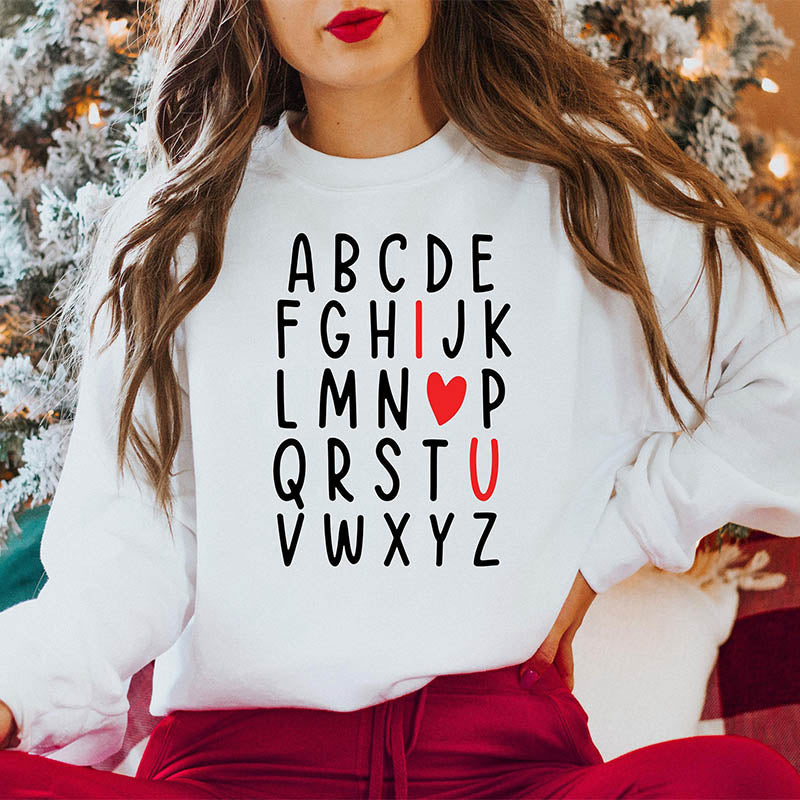 Funny I Love You Sweatshirt Sweatshirt