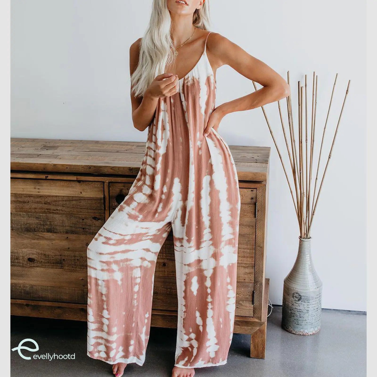 ✨✨Plus Size Women Fashion Wide Leg Suspender Jumpsuit with Pockets Curvy Overalls 【Super Stretchy】【Plus Size M-3XL】