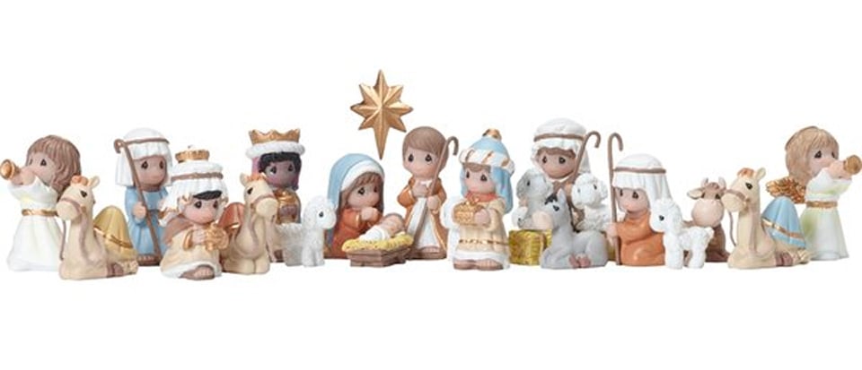 🔥LAST DAY 45% OFF✝️🎁Precious Moments, Nativity Advent Calendar