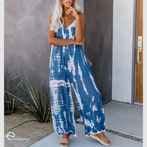 ✨✨Plus Size Women Fashion Wide Leg Suspender Jumpsuit with Pockets Curvy Overalls 【Super Stretchy】【Plus Size M-3XL】