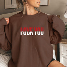 Lustiges Liebes-Sweatshirt