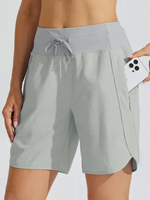 ⏰Hot Sale Women's Active 7 Inseam Athletic Long Running High Wasistband Shorts