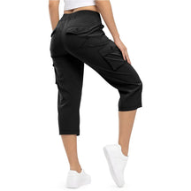 Women's Lightweight Hiking Capris: Quick-Dry. 6 Pockets. Loose Fit