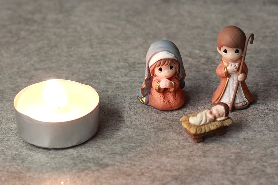 🔥LAST DAY 45% OFF✝️🎁Precious Moments, Nativity Advent Calendar