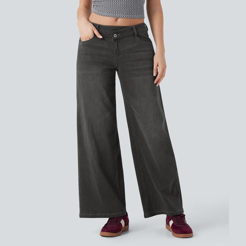 ComfortFlex™ Stretch Wide-Leg Jeans