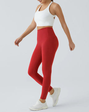 Butt Lifting Tummy Control Side Pocket High Waisted Shaping Training Leggings