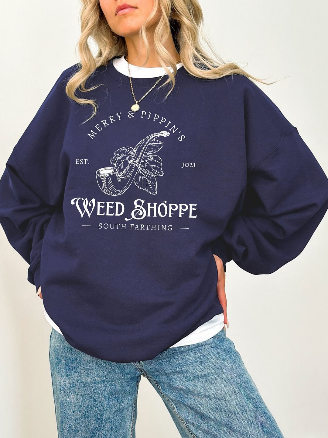 Merry Pippin’s Weed Shoppe Sweatshirt