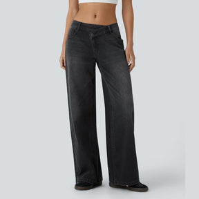 ComfortFlex™ Stretch Wide-Leg Jeans