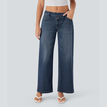ComfortFlex™ Stretch Wide-Leg Jeans