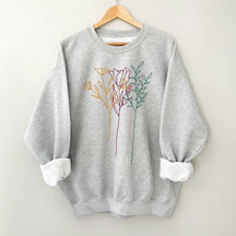 Contour Floral Sweatshirt