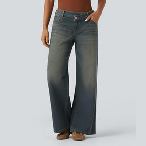 ComfortFlex™ Stretch Wide-Leg Jeans