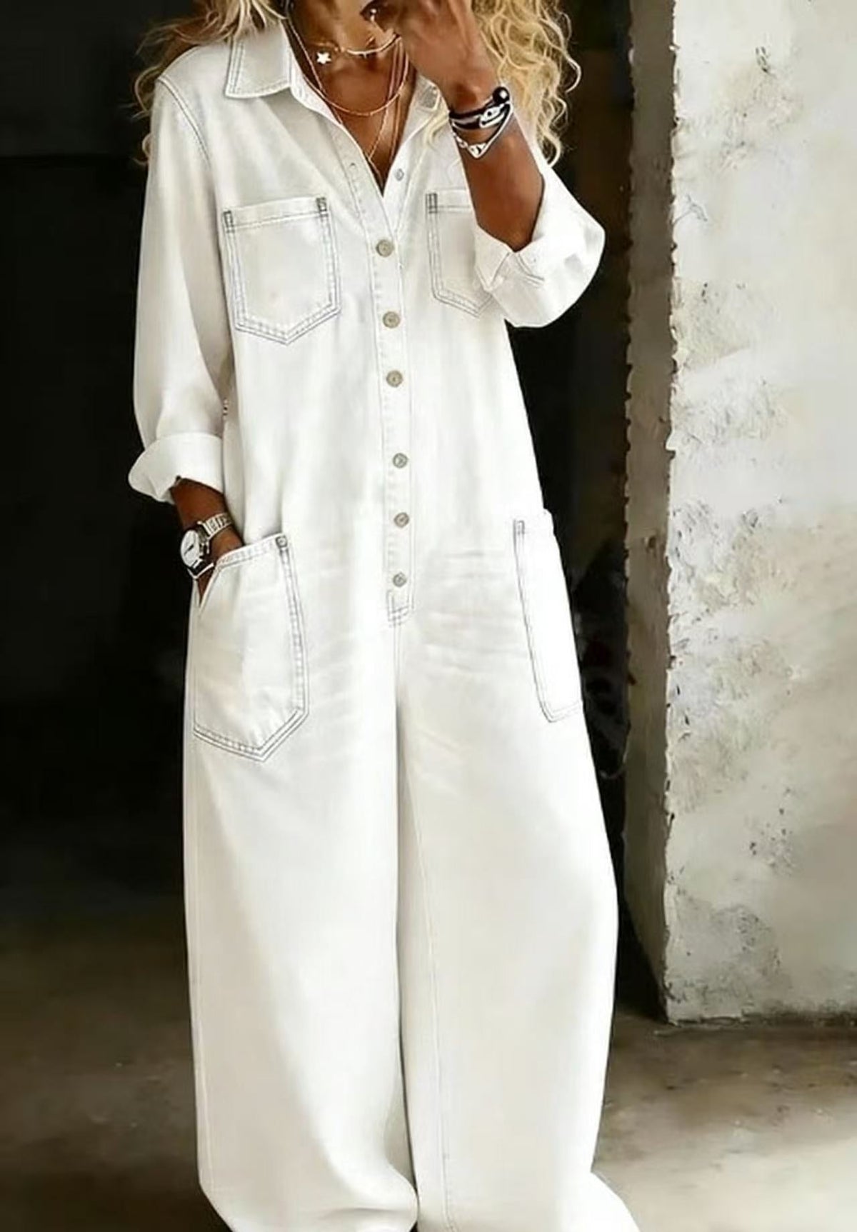 📦📦LAST DAY SAVE 49% ⏰ Women's Cozy and Casual Cotton Jumpsuit