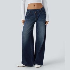 ComfortFlex™ Stretch Wide-Leg Jeans