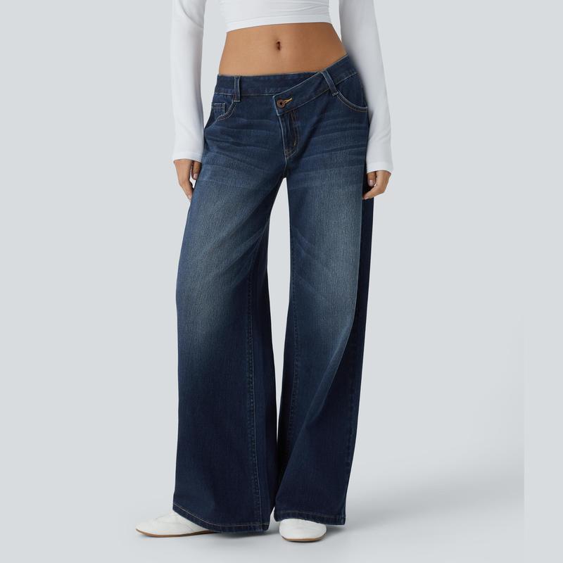 ComfortFlex™ Stretch Wide-Leg Jeans