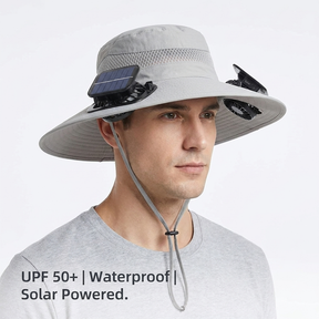 SolBreeze AirHat™ | Solar Powered Hat