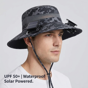 SolBreeze AirHat™ | Solar Powered Hat