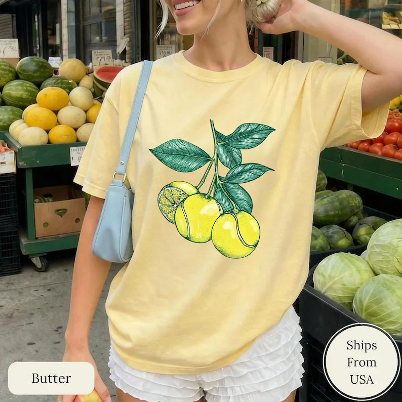 Comfort Colors® Lemon Tennis T-Shirt