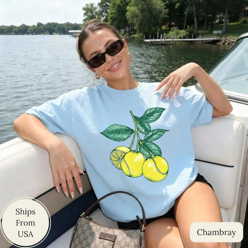 Comfort Colors® Lemon Tennis T-Shirt