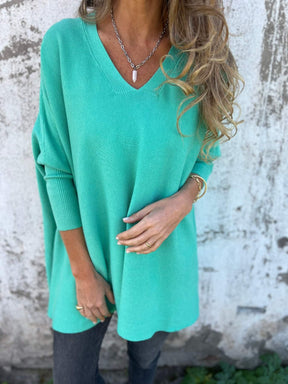 ✨New Arrival✨💕Women's Long Sleeve Tunic Top with Side Slits