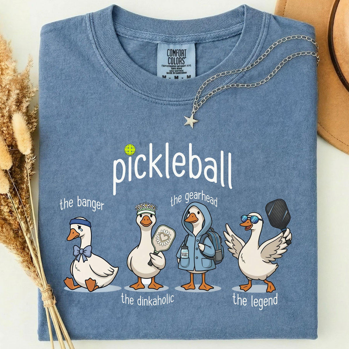 Comfort Colors Goose Meme Shirt Vintage Pickle Ball League T-Shirt