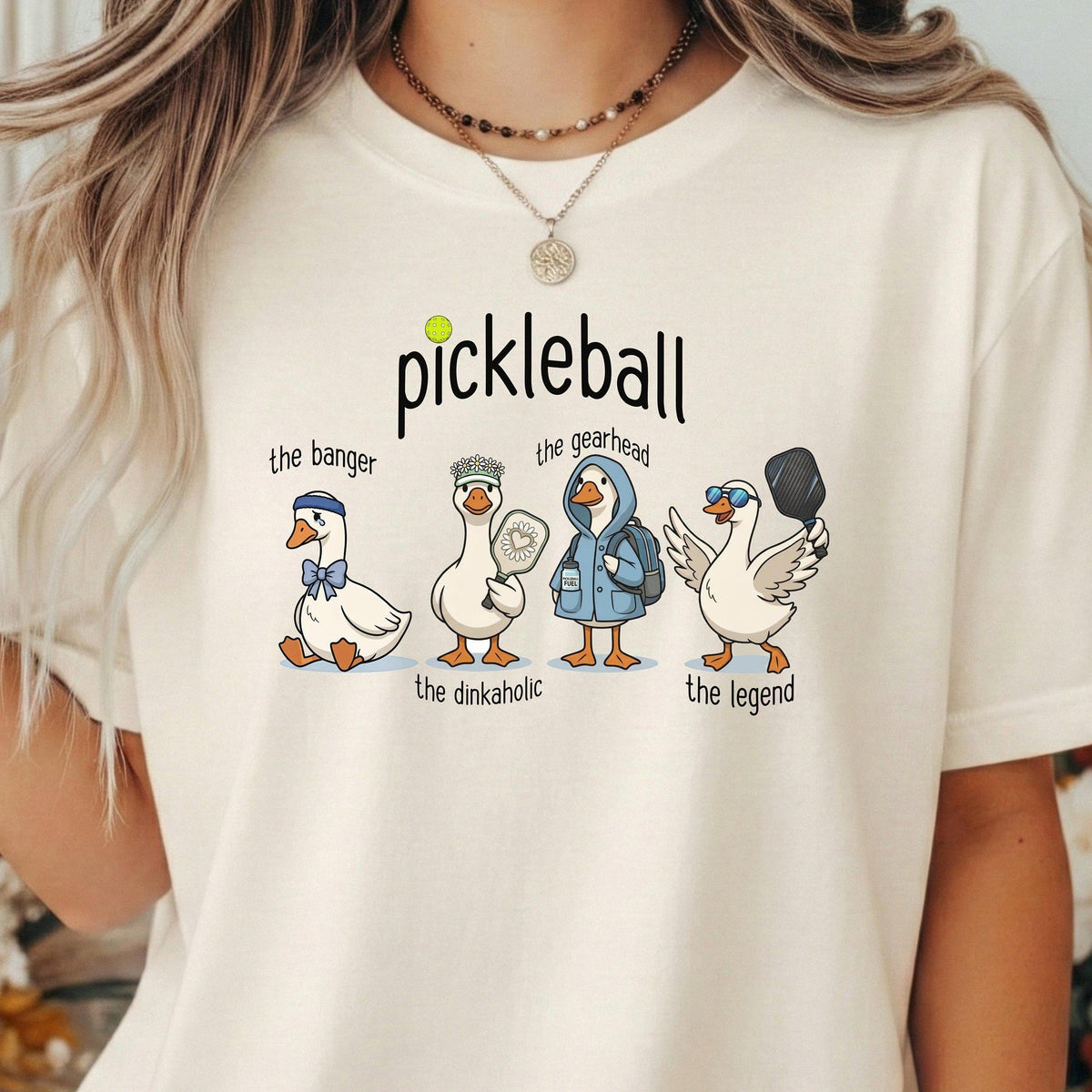 Comfort Colors Goose Meme Shirt Vintage Pickle Ball League T-Shirt
