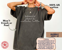 Comfort Colors Balance Is Pilates & Matcha T-Shirt