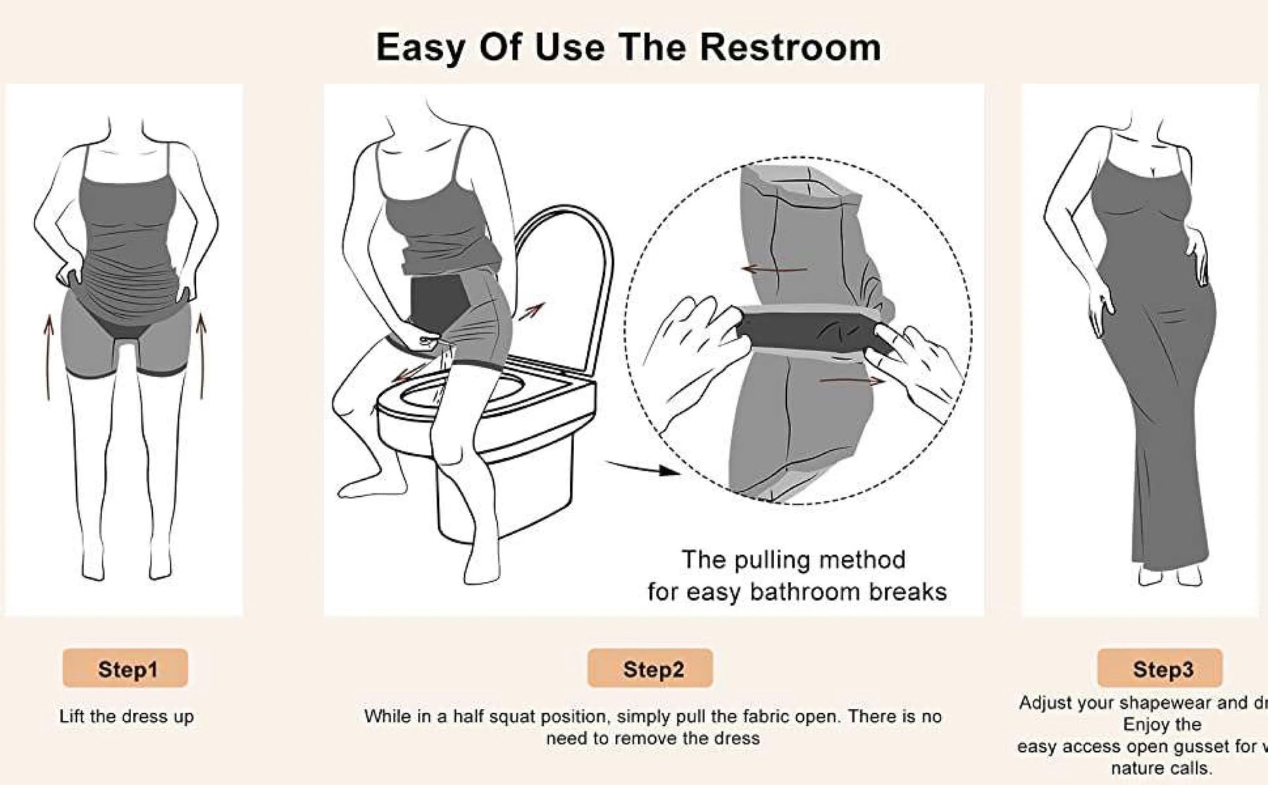 Built-In Shapewear Maxi Dress (Buy 2 Free Shipping)