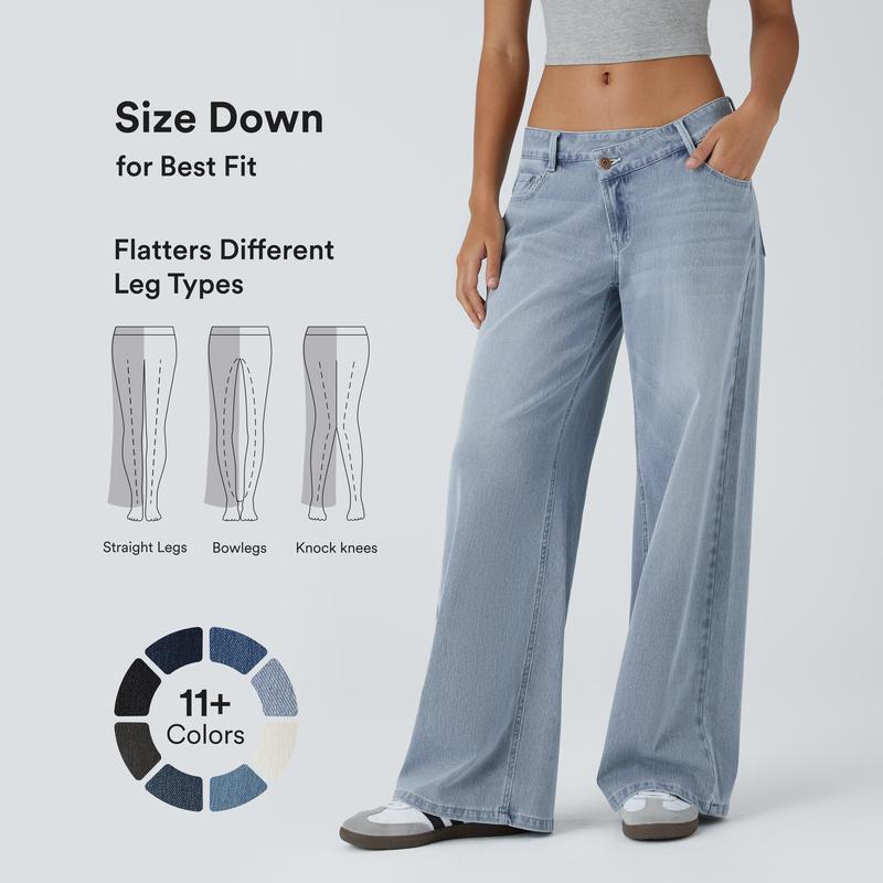 ComfortFlex™ Stretch Wide-Leg Jeans