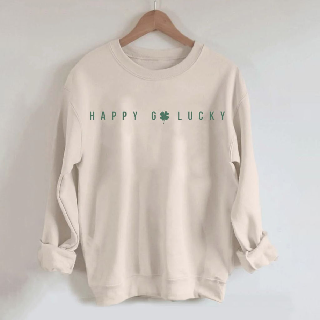Sweat-shirt Happy Go Lucky St