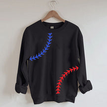 Baseball Print Sweatshirt