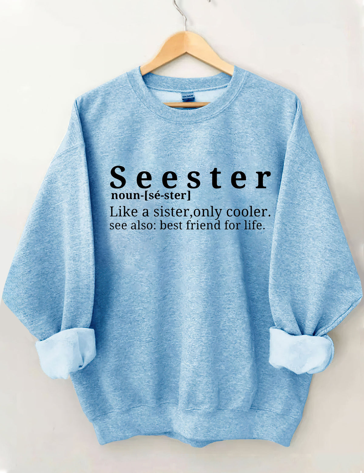 Sweat-shirt plus frais Seester Like A Sister Only