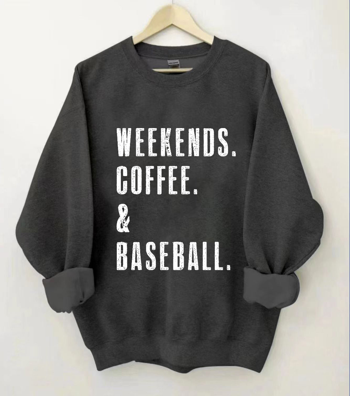 Weekend Coffee & Baseball Sweatshirt