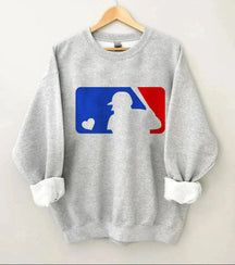 Baseball Heart Sweatshirt